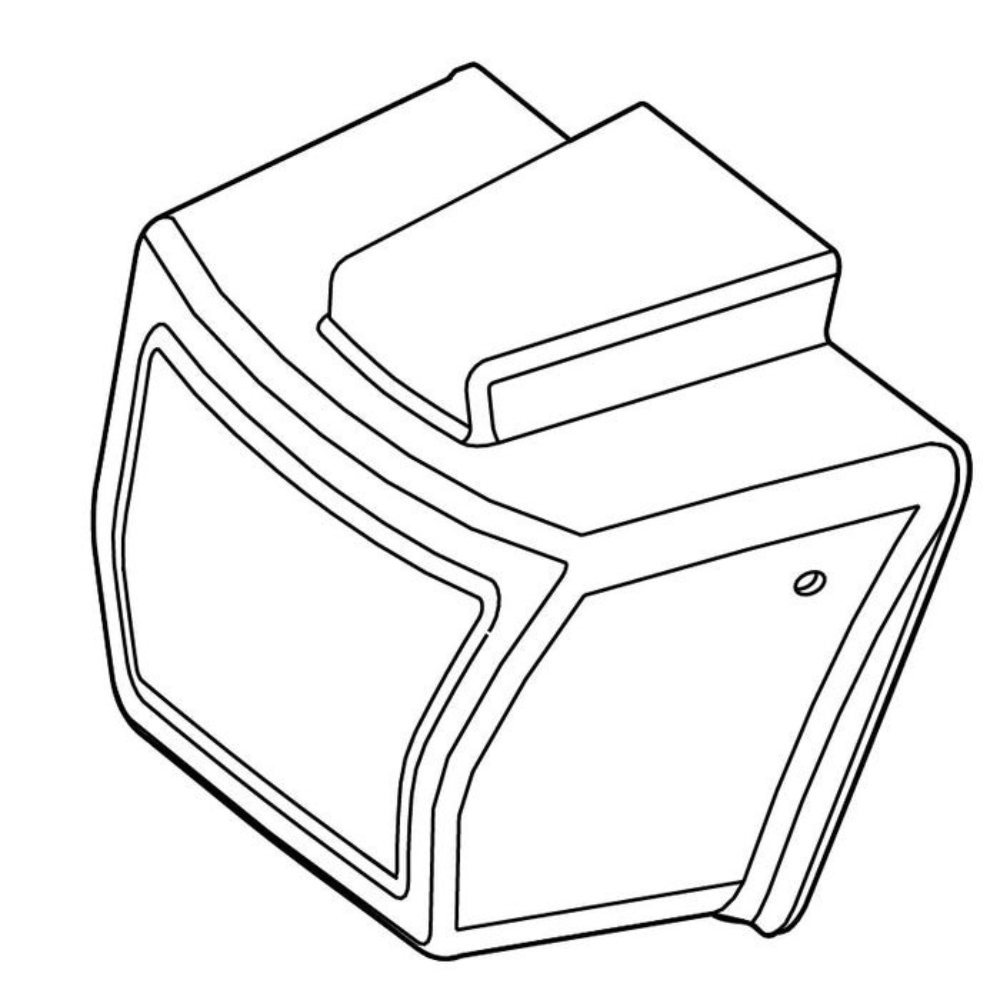 EZGO TXT Front Bumper - Ezgo TXT - Includes Hdw For Mounting - Oem# 634329 - OEM #634329