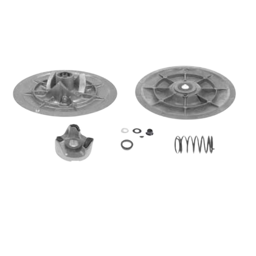 Yamaha G9 Driven Clutch Kit - Yamaha 1993+ G9-G22 - Incl. Fixed & Sliding Sleeves, Spring Seat, Ramp Shoes, Woodruff Key Hdw.