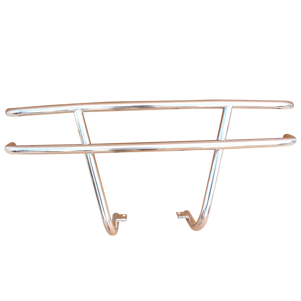 Club Car Precedent Brush Guard - PRECEDENT - Stainless Steel - W/Light Mounting Brackets