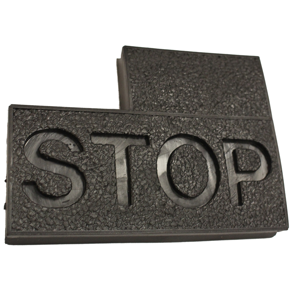 Club Car DS Brake Pedal Pad Cc DS 1981+ G&E - Fits Oem# 1013869 - OEM #1013869