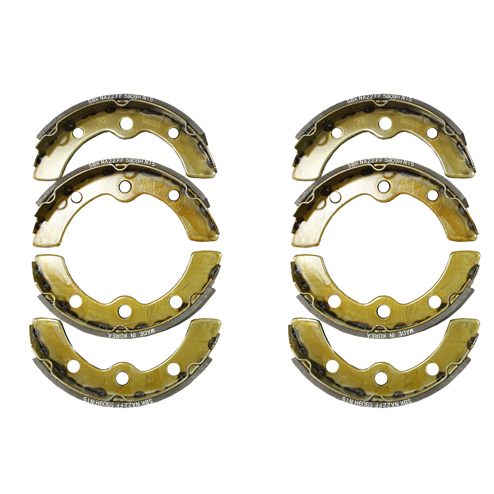 Yamaha G1 Brake Shoe - Replacement - 1-3/16" X 6" Long Lining) - Cc Ds 1981-94 & Ezgo 1982-86½ & Yamaha G1 1979-81 - G&E - 2 Complete Sets