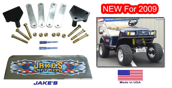 EZGO 6" Lift/Leveling Kit For Ezgo St/Clays Car W/Ftry Lift Old Steering