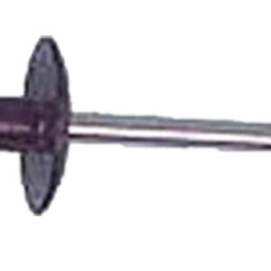 Yamaha G1 Large Flange Pop Rivet, 5/8" Head, 1/2" Long, Black. Used To Secure Fender Caps And Other Trim. For E-Z-Go G&E All Years. 100/Pkg. - Fits Oem 13785-G1 - OEM #13785-G1