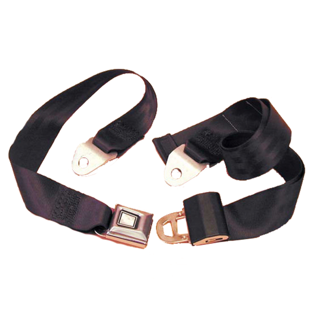 Universal Safety Belt Set 74" Black