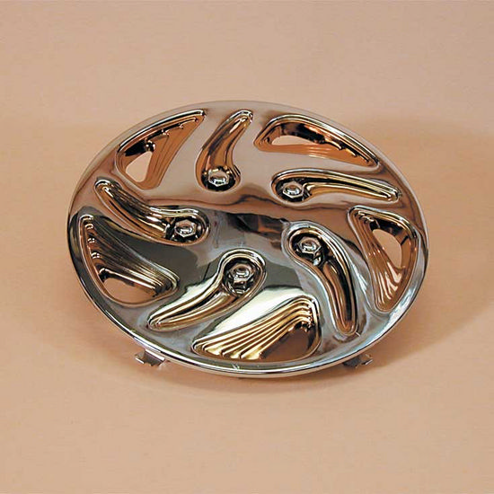 Universal Deep Dish Chrome Wheel Cover