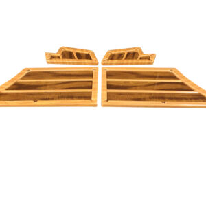 EZGO TXT Woody Kit - 2- Woody (Light Oak) - 4Pc - TXT All Years
