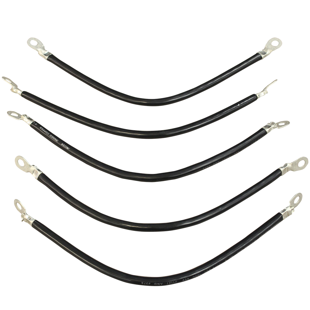 Yamaha G2 Battery Cable Set - Yamaha G2/G8/G9 - 6Awg - 5/12"